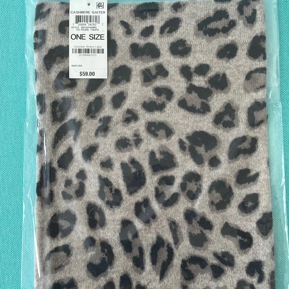 Cashmere Cheetah Gautier Facemask